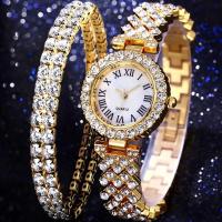 Reloj De Lujo Para Mujer 2023 Reloj De Pulsera De Cuarzo Con Diamantes Y Rhinestones Estilo Elegante Reloj Para Niña Relogio Feminino - details 4