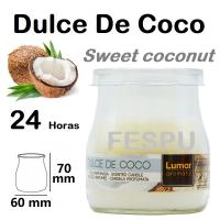 Velas aromáticas en vaso de vidrio ,perfumadas vaso yogurt 24 horas duracion, PACK 12 VELAS ,decoracion, fespu - details 5
