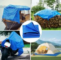 Lona Impermeable Reforzada  Azul – Multiusos para, Moto, Madera, Camping y Protección Exterior - details 3