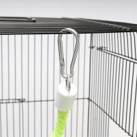 Juguete Para Pájaros 1PC Torre De Juego Con Campana Y Cordón De Algodón Para Periquitos Juguetes De Subida Y Aparición Para Pájaros Accesorios De Pájaros - details 5