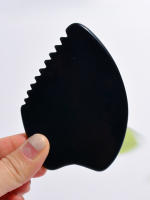 Varita De Cuarzo Negro Natural 1 Pieza Masajeador Corporal Y Facial Herramienta De Cuidado De La Piel Sin Fuentes De Energía - details 7