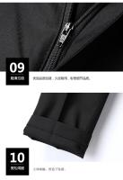 Traje De Novio Italiano Estilo Slim Para Hombre Color Sólido Moda Negocios Traje De Boda Profesional Conjunto De Chaqueta Y Pantalones - details 15