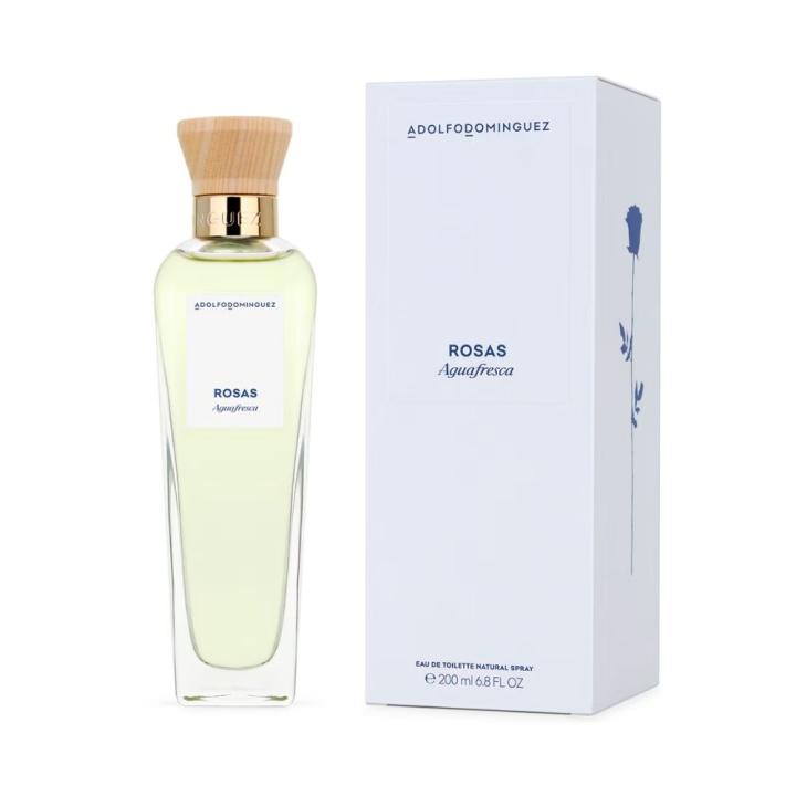 Adolfo Domínguez - Agua Fresca de Rosas Eau de Toilette | Colonia para mujer. Frescura Natural, Rosa de Bulgaria… — oferta en Miravia