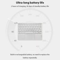 Teclado Táctil Y Mouse Para Android IOS Windows Xiaomi Rosa Teclado Inalámbrico Multilingüe Para Ipad Con Larga Duración De La Batería - details 3