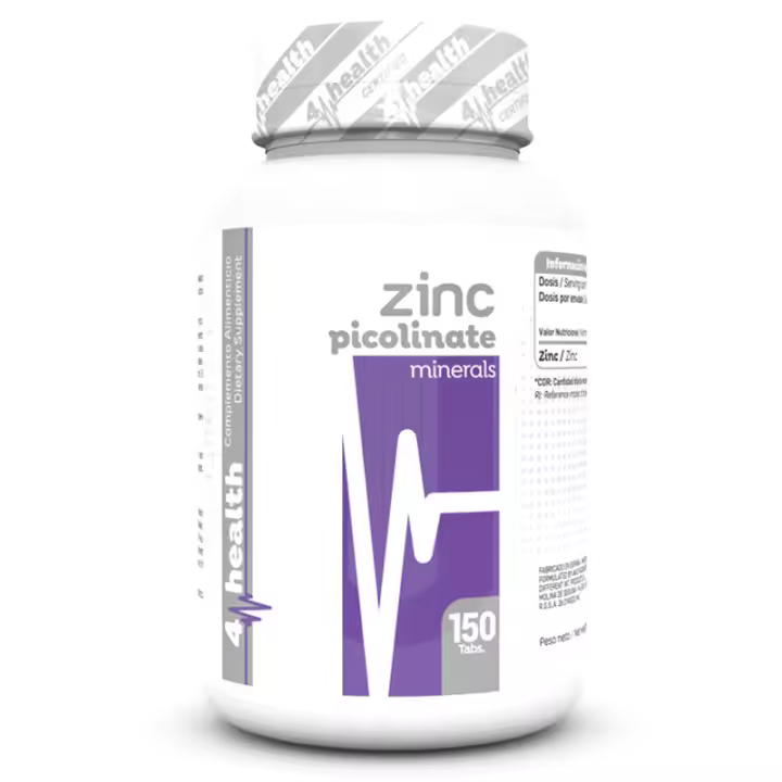 4-PRO Nutrition Zinc Picolinate 15 mg 150 Tabs - 1