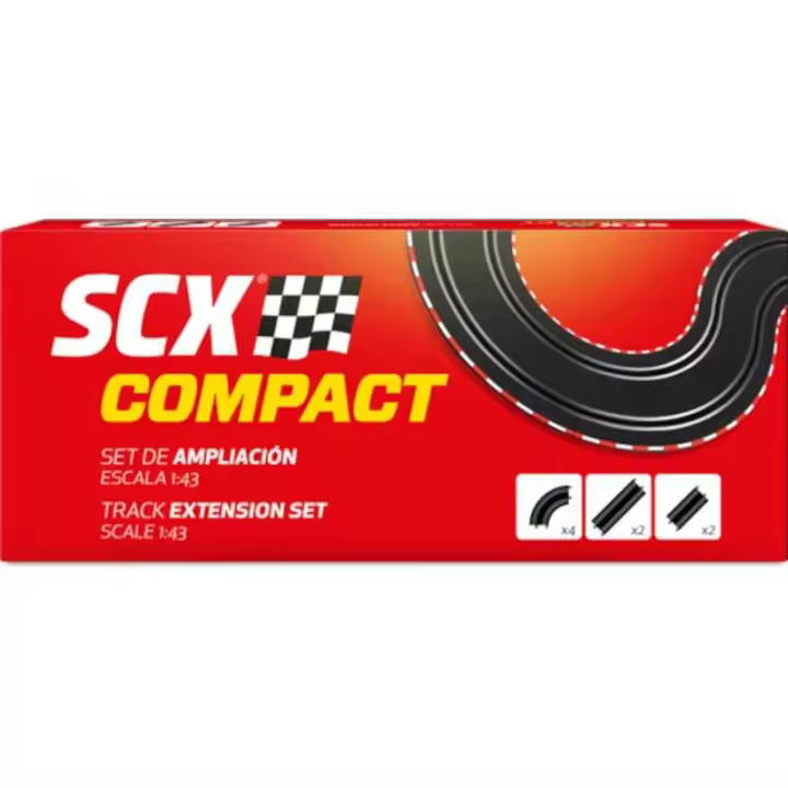 Set ampliación pistas Scalextric Compact - 1