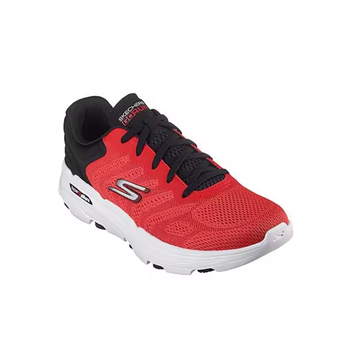 Skechers 220641_RDBK Zapatillas de hombre rojas en malla 78893 - 1