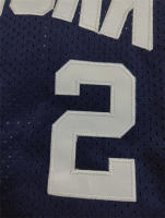 Camiseta De Béisbol Para Hombres Número 2 Con Bordado De Letras De Nueva York Ajuste Largo Cuello En V Manga Corta Transpirable Retro Deporte - details 6