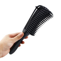 Cepillo Desenredante Para Pelo Cepillo De Masaje Capilar Ideal Para Pelo Grueso Húmedo Y Seco Herramienta De Peluquería - details 2