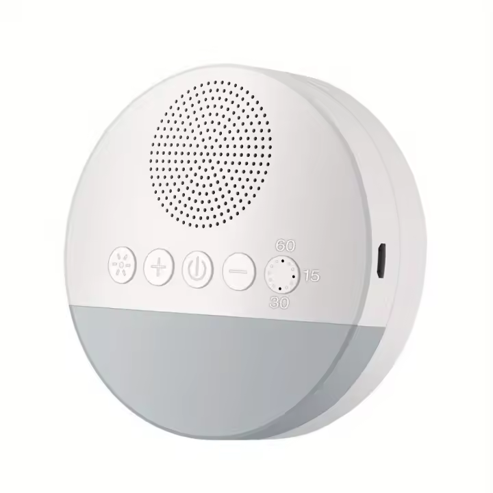 Sleep Sound Máquina de ruido blanco con sonidos calmantes naturales y función de memoria, máquina de ayuda para dormir-Dispositivo de Asistente de sueño portátil, sonido USB y temporizador de sueño para todas las edades - 1