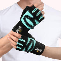 Guantes De Levantamiento De Peso GOUNOD Con Soporte De Muñeca Transpirables Antideslizantes Para Gimnasio Y Entrenamiento De Fitness Powerlifting - details 6