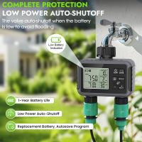 Timer De Riego Automático Para Jardín Con 1/2/3 Salidas Sistema De Rociado Para Grifo Y Tubo Programador De Horario Para Exterior - details 19