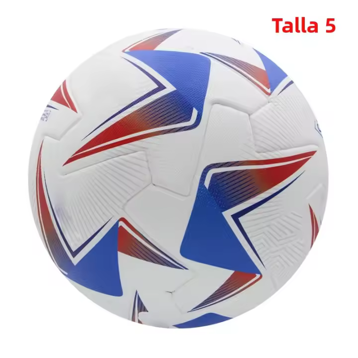 Bola De Fútbol Profesional Estándar Tamaño 5 Sintética PU Resistente Al Desgaste Calidad Superior Para Partidos Y Entrenamientos - 1