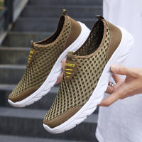 Zapatos De Correr Para Hombre 2024 Transpirables Deportivos Al Aire Libre Zapatillas Ligeros Cómodas Para Entrenamiento Y Uso Diario Material Superior De Malla - details 15