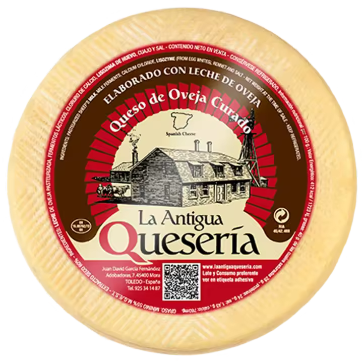 Queso Puro de Oveja Curado Leche pasteurizada - 1