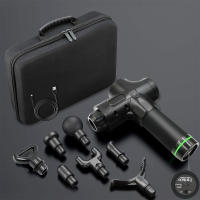 Masajeador Eléctrico De Pistola Para Muslos Y Espalda Con Pantalla LCD 30 Niveles De Percusión Profunda Relajación Muscular Fitness - details 5