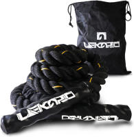 Cuerda De Saltar Pesada De 25 Mm*3 M Para Fitness Y Entrenamiento De Batalla Cuerda De Saltar Para Hombres Y Mujeres De 10 Pies - details 2