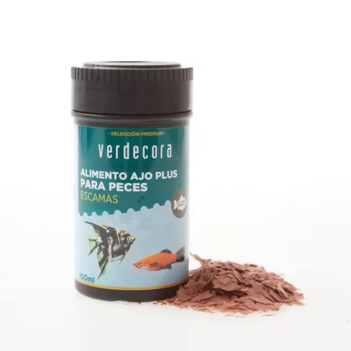 Verdecora ALIMENTO CON AJO PECES VERDECORA 100ML - 1