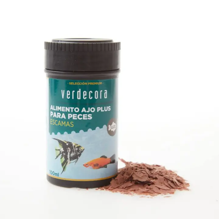 Verdecora ALIMENTO CON AJO PECES VERDECORA 100ML - 1
