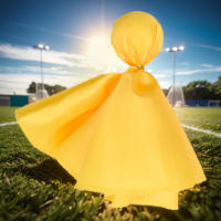 Bandera De Penalti Profesional Para Fútbol Bandera De Desafío Para Árbitros Accesorio De Fiesta De Juegos De Fútbol Material De Poliéster - details 2