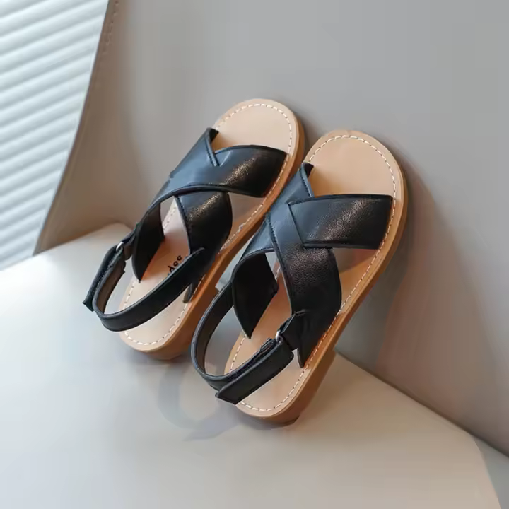 Sandalias De Verano Para Niños Y Niñas Antideslizantes Con Cordones Cómodas Y Suaves Zapatos De Playa Para Niños Y Niñas - 1