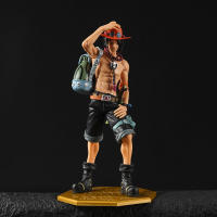 Figura De Acción One Piece 10 Aniversario Portgas D Ace PVC 23cm Regalo Para Fans De Anime Hermano De Luffy Modelo De Juguete - details 1