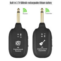 Set De Transmisor Y Receptor Inalámbrico UHF A8 Para Guitarra Eléctrica Bajo Violín 730mhz 50M Rango De Comunicación - details 6