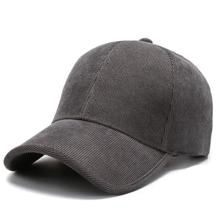 Gorra de Béisbol de Pana with Estilo Corduroy Gorra de Truckero Hip Hop para Hombres y Mujeres - 1