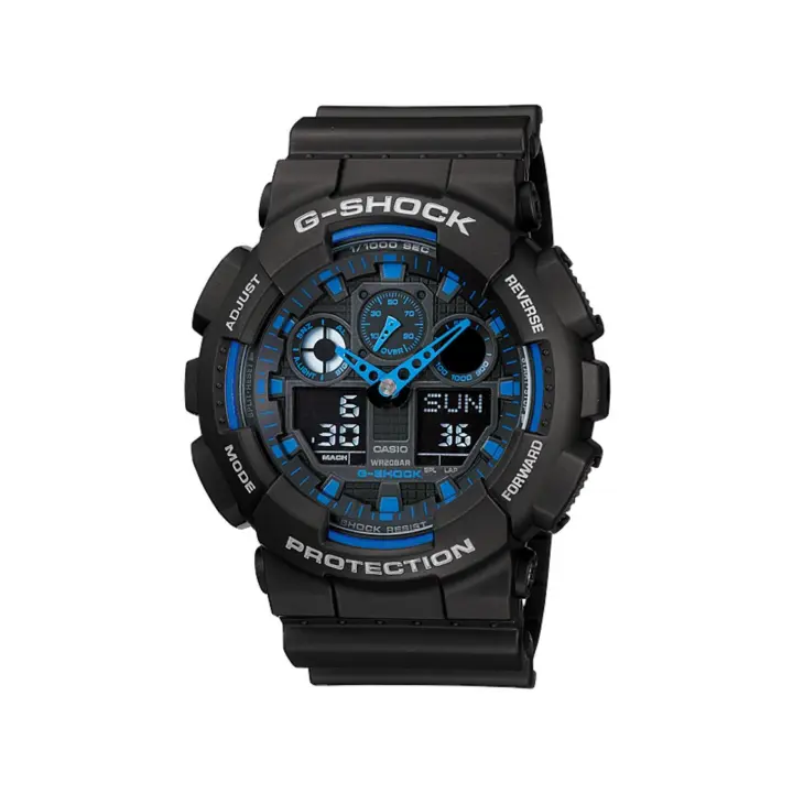 Casio G SHOCK GA-100-1A2ER Reloj de hombre - Analógico y digital WR 200m - 1