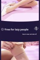 Pantalones De Una Pieza Calientes Y Gruesas Con Corrección De Forma Y Elevación De Glúteos Pantimedias De Flores Para Mujer - details 1