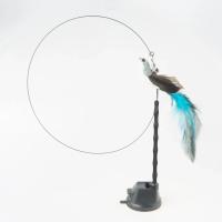Juguete Interactivo Para Gatos Palillo Manual Libre Juguete De Tejido Para Gatos Juguetes De Vela Con Pájaros Y Plumas Accesorios Para Mascotas - details 2