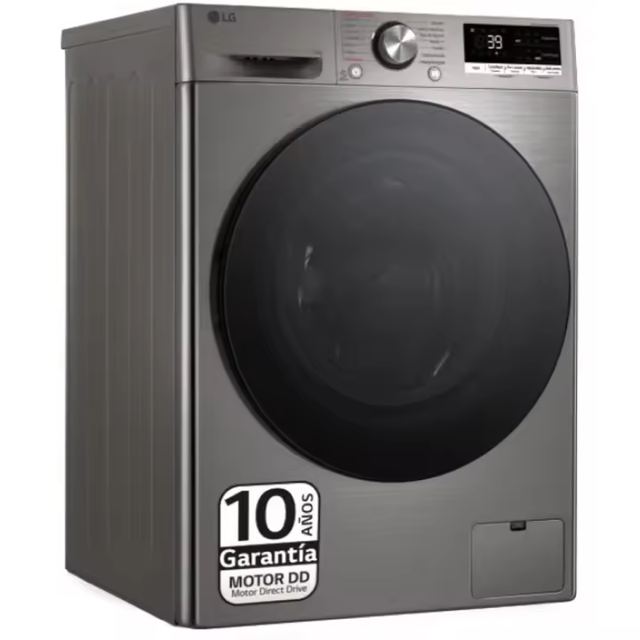 Lavadora LG F4WR7010AGS 60 cm 1400 rpm 10 kg - 1