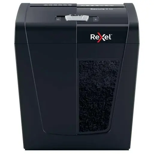 Rexel secure x10 destructora de papel manual corte en particulas - destruye hasta 10 hojas - 18l - 1