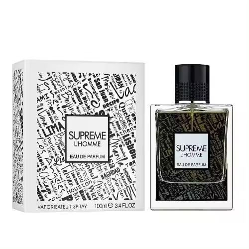 Fragrance World Supreme L'Homme Eau de Parfum 100 Ml   ***NOVEDAD*** - 1