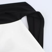 Vestido Corto Blanca Mujer Halter Sin Espalda Elegante Vestido De Fiesta Para Mujer off Shoulder Mini Vestido Polyester Suelto - details 4