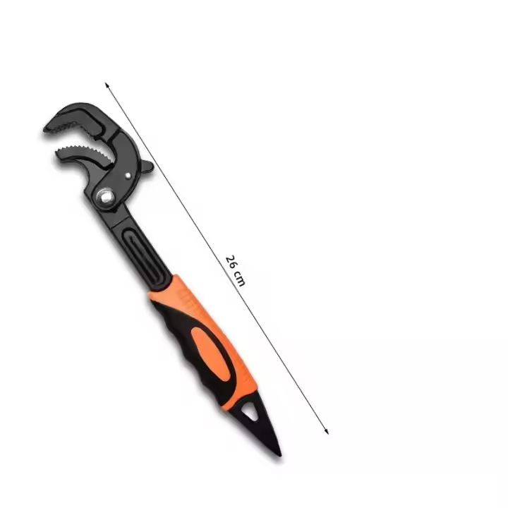 Llave De Desarmado Multifuncional Ajustable De Acero De Carbono Con Fin De Abrazadera Bloqueo Automático Herramienta Manual - 1