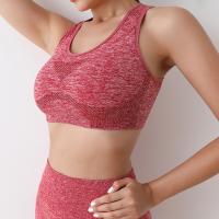 Conjunto De Yoga Para Mujer Ropa De Gimnasio Con Bragas Y Camisetas Sport Tops Sin Costuras Leggings De Gimnasio Transpirable Y Ecológica - details 10