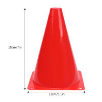 25PCS Conos De Fútbol Portátiles Con Marcadores De Color Para Entrenamiento De Agilidad De Fútbol Tamaño 18x13x13cm Material PE - details 4