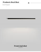 Luz Lineal LED De Aluminio 53cm Instalación Superficial Iluminación De Techo De Alta CRI Luz De Destacado Para Interior Moderna Para Dormitorio Comedor Baño - details 10