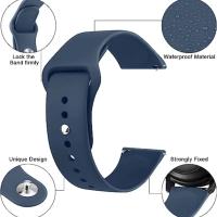 Correa De Silicona Para Reloj Amazfit GTS-GTR-4-3-2-2e-Mini-Pro-Stratos 2 3 Compatible Con Bip-U-S-3-Pro 20mm 22mm En Varias Colores - details 1