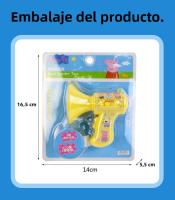 Peppa Pig Altavoz Manillar Infantil Con Cambio De Voz Divertido Amplificador Temático De Fiesta Juguete Educativo Para Niños Instrumentos Musicales Regalos - details 6