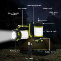 LED recargable interior de camping El interior de mano 6 Modos Luces De Tienda Banco de Energía multifuncional IPX4 Foco waterproof Cable USB includes [Clase Energética A ++] - details 0