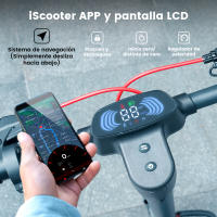 Patinetes Electricos iScooter i10pro 800W 10" con APP 48V 15 Ah Batería Máxima Alcance 60 Km Potente para Adultos - details 0