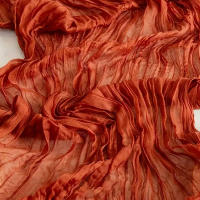 1pc Telarano De Terracota Boho Con Plegar Para Mesa Longa De Voile Rustica Para Decoración De Fiestas De Boda Y Cumpleaños - details 5