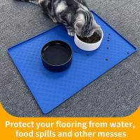 Alfombrilla Para Mascotas Placemat Para Alimentos De Perro Y Gato Silicone Impermeable Almohadilla De Comida Y Bebida Para Perros Y Gatos - details 3