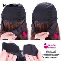 Cinco Piezas De Tapa De Pelo Con Almohadilla Ajustable Y Gancho Negro Para Crear Pelo Falso Capa De Domo De Spandex Para Pelo Falso - details 8