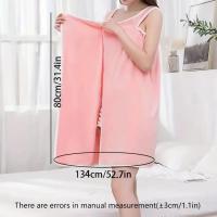 Toallas de baño portátiles de secado rápido para mujer, albornoces de Spa de playa, ropa de lavado, ducha, baño y gimnasio - details 1