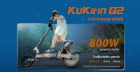 Patinete eléctrico adultos homologado dgt Plegable Kukirin G2 Actualización 2025, Motor 800W, Batería 48V 15.6Ah, Neumáticos 10 pulgadas, Velocidad Máxima 45 km/h, Autonomía de 55 km, Pantalla Táctil, Freno de Disco, Sistema de 7 Luces - details 4