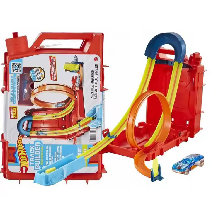 HOT WHEELS TRACK BUILDER CAJA LATA DE GASOLINA - 1