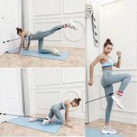 Tirantes De Tobillo Para Ejercicios De Gimnasio Y Entrenamiento De Muslos Soporte De Doble Anillo Para Fortalecimiento De Glúteos Y Abductores - details 14